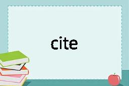 cite