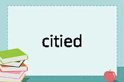 citied