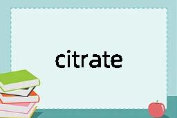 citrate