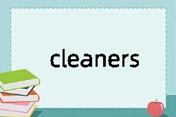 cleaners