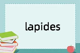 lapides