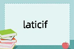 laticiferous