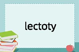 lectotype