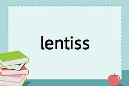 lentissimo