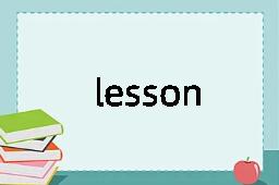 lesson