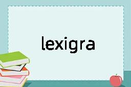 lexigraphy