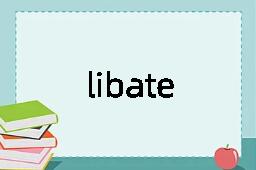 libate