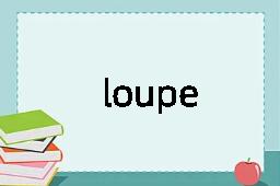 loupe