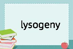 lysogeny