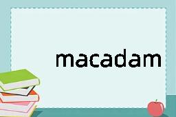 macadam