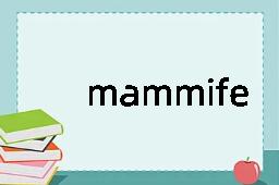 mammiferous