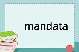 mandatary