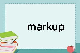 markup