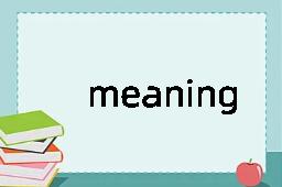 meaning