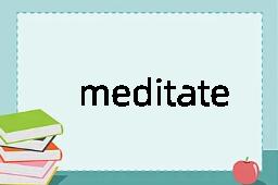 meditate