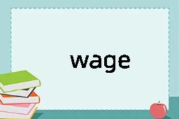 wage