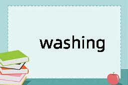 washing