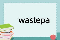 wastepaper