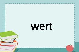 wert