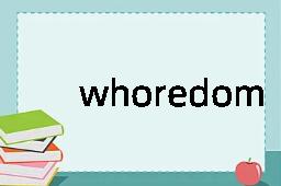 whoredom