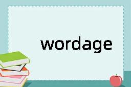 wordage