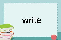 write